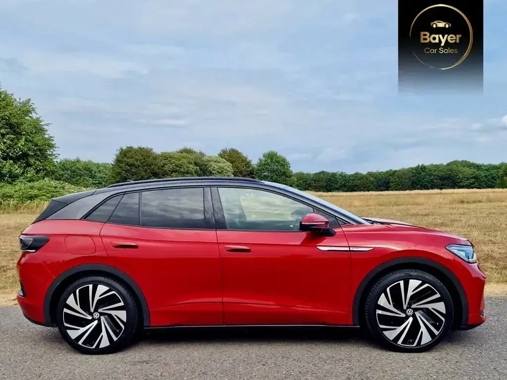 Used VW ID.4 GTX 219 kW (299 HP) 2022 Red SUV