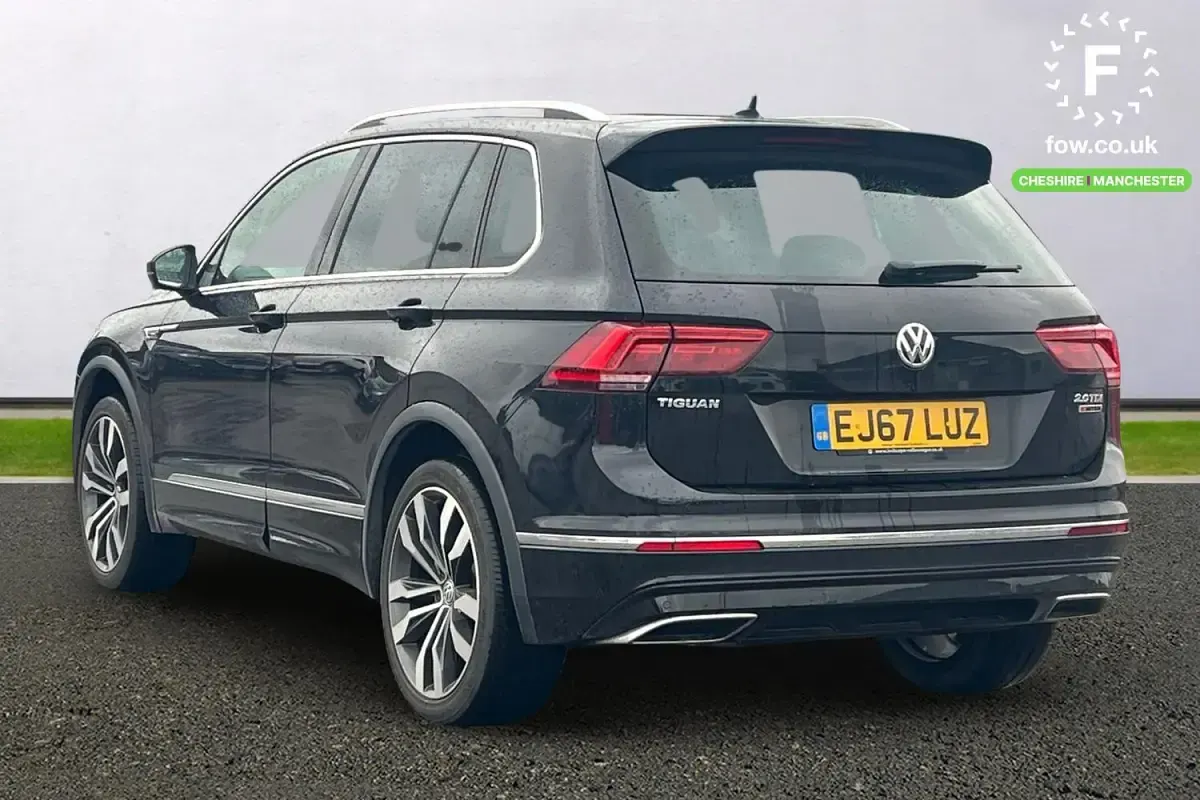 Used VW Tiguan R-line 241 HP (177 kW) 2017 Black SUV