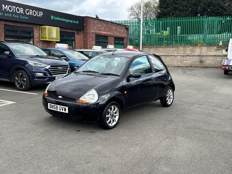 Used Ford Ka Zetec 70 HP (51 kW) 2008 Black Hatchback