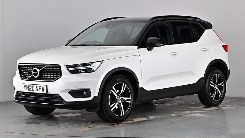 Used Volvo XC40 R-Design 163 HP (119 kW) 2020 707 crystal white SUV
