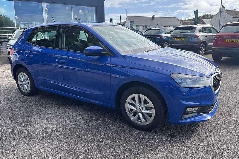 Energy blue Used 2023 Skoda Fabia Comfort Hatchback | £15,495 (Fair price) - Image 1/4