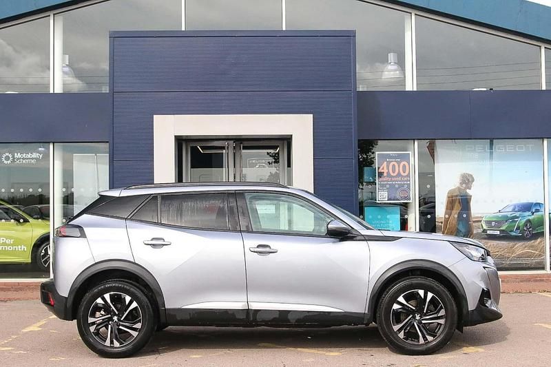 Grey Used 2021 Peugeot 2008 Allure Premium SUV | £12,729 (Good price) - Image 1/3