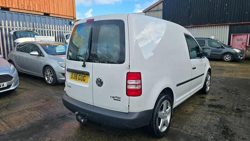 Used VW Caddy Startline 75 HP (55 kW) 2015 White MPV
