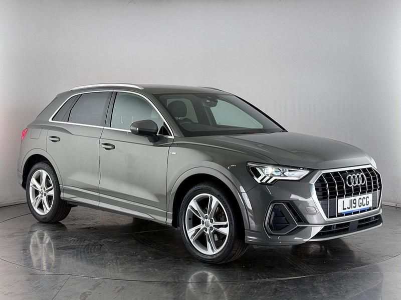 Grey Used 2019 Audi Q3 S-Line SUV | £18,550 (Good price) - Image 1/4