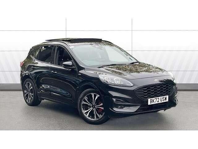 Black Used 2022 Ford Kuga ST-Line X SUV | £19,591 (Fair price) - Image 1/4