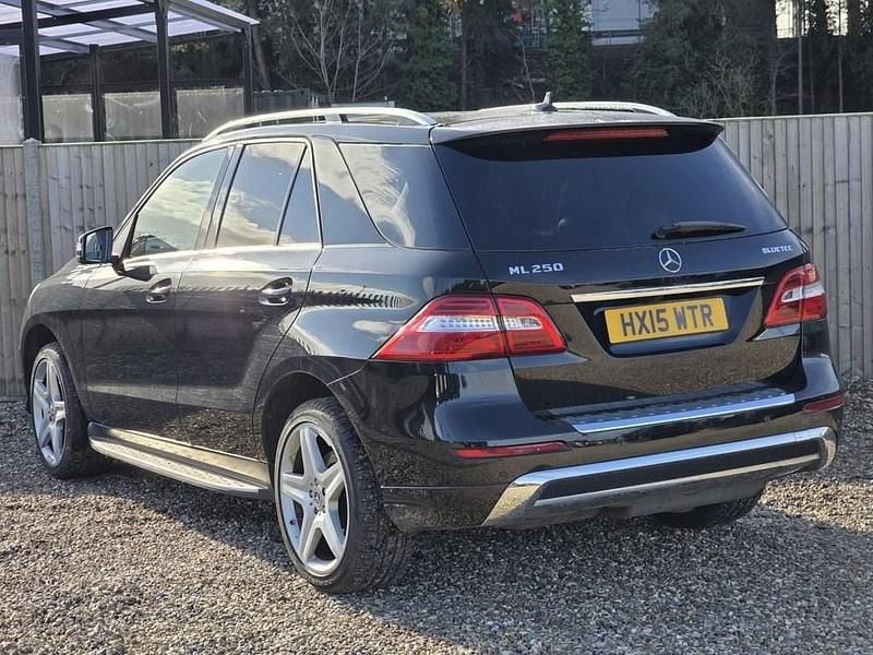 Used Mercedes ML250 AMG line 204 HP (150 kW) 2015 Black SUV