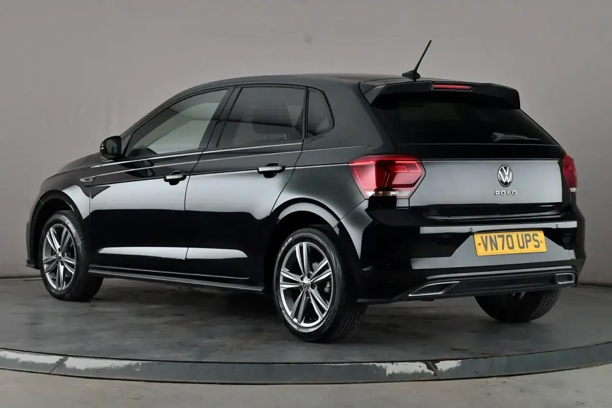 Used VW Polo R-line 110 HP (80 kW) 2020 Black Hatchback