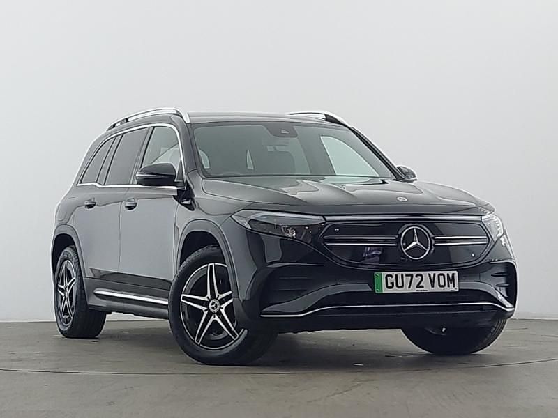 Black Used 2022 Mercedes EQB350 AMG line SUV | £28,298 (Fair price) - Image 1/4