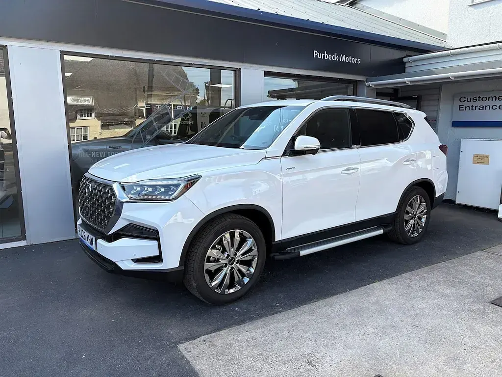 New KGM Rexton 202 HP (148 kW) 2026 White SUV