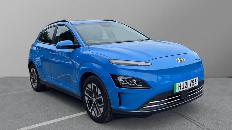 Surfy blue Used 2021 Hyundai Kona Ultimate SUV | £17,848 (Expensive) - Image 1/4