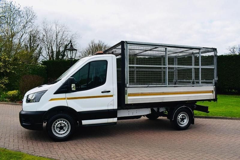 Used Ford Transit 130 HP (95 kW) 2022 White Cabriolet