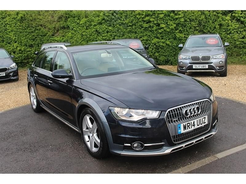 Blue metallic Used 2014 Audi A6 Allroad Design Estate | £7,250 (Fair price) - Image 1/4