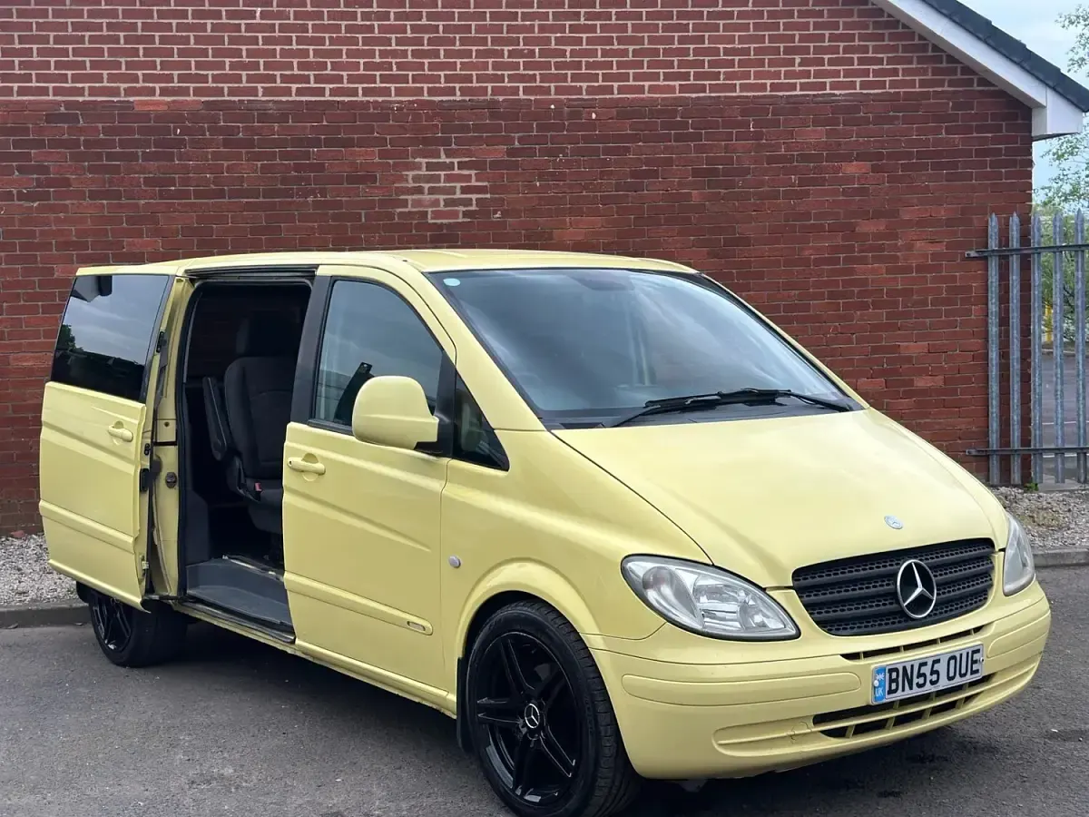 Used Mercedes Vito 2005 Yellow Van