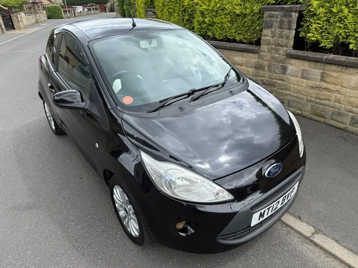 Used Ford Ka Zetec 69 HP (50 kW) 2012 Black Hatchback