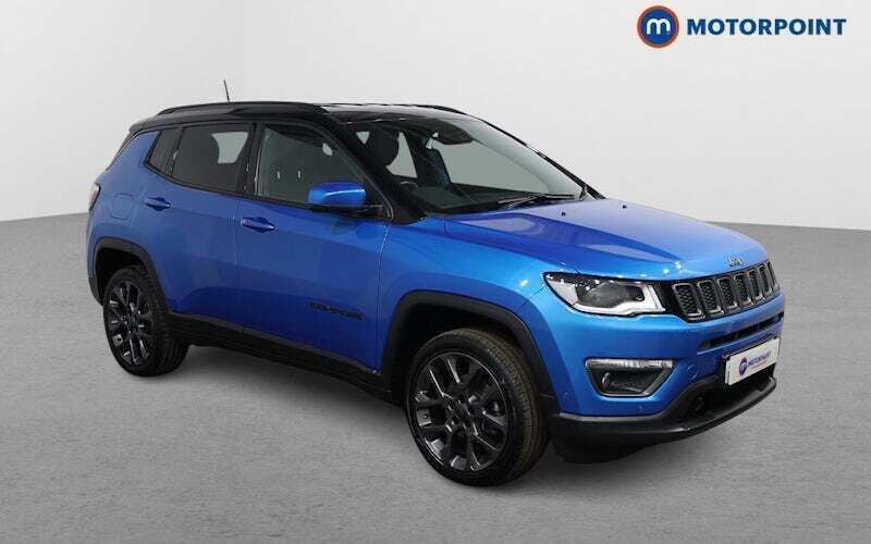 Blue/black Used 2020 Jeep Compass SUV | £17,899 (Fair price) - Image 1/2