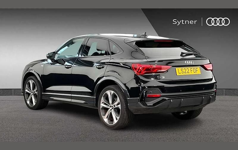 Used Audi Q3 Black Edition 150 HP (110 kW) 2022 Black SUV