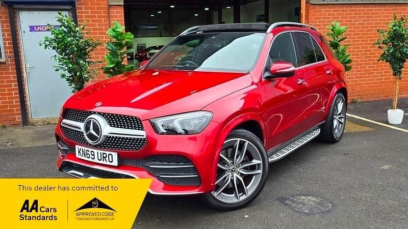 Used Mercedes GLE400 AMG line 2019 Red SUV