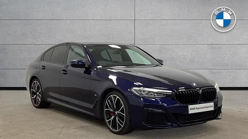 Blue Used 2021 BMW 530 M Sport | £31,995 (A bit pricey) - Image 1/4