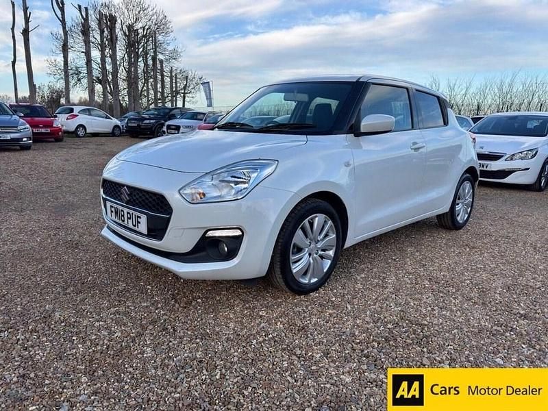 Used Suzuki Swift SZ-T 111 HP (81 kW) 2018 White Hatchback