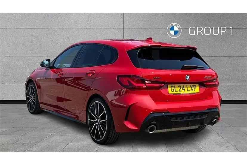 Used BMW M135 Comfort Edition 306 HP (225 kW) 2024 Red Hatchback
