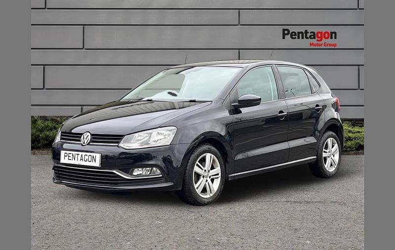 Used VW Polo Edition 88 HP (64 kW) 2017 Black Hatchback