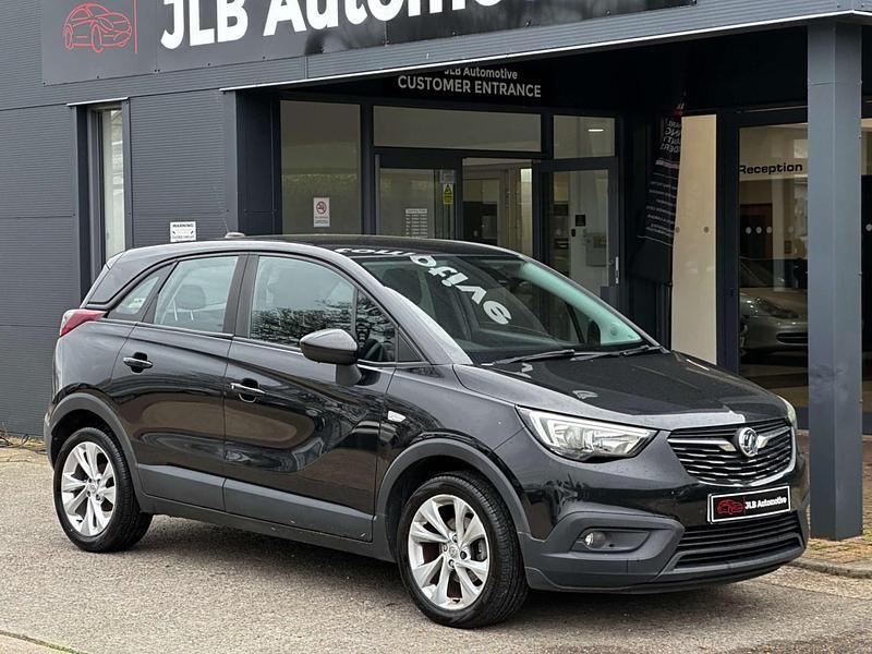 Used Vauxhall Crossland X S 110 HP (80 kW) 2019 Black SUV