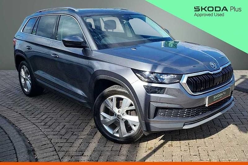 Used Skoda Kodiaq SE L 110 HP (80 kW) 2021 Graphite grey metallic SUV