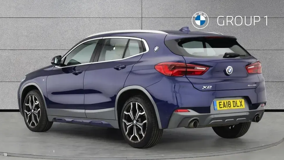 Used BMW X2 M Sport 189 HP (139 kW) 2018 Blue SUV