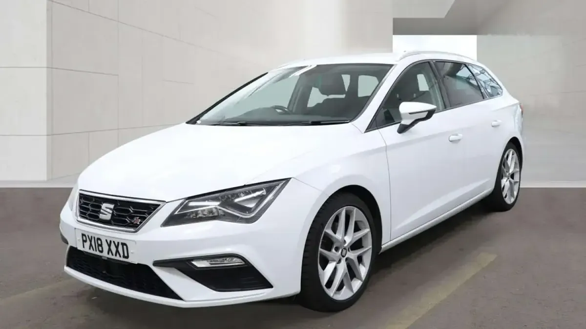 Used Seat Leon FR 2018 White Estate