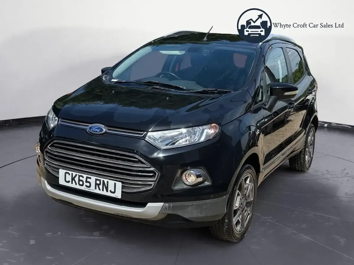 Used Ford Ecosport Titanium 2015 Black SUV