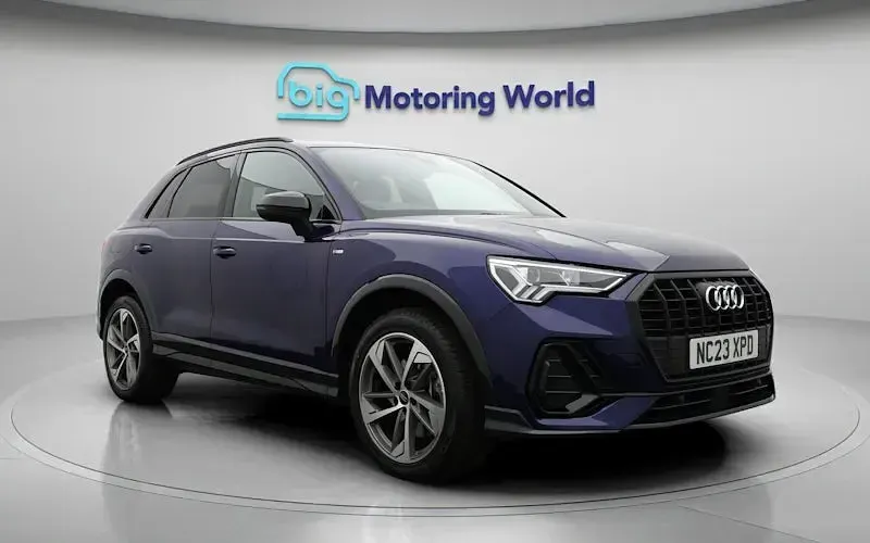 Used Audi Q3 Black Edition 245 HP (180 kW) 2023 Blue SUV