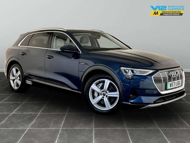 Blue Used 2021 Audi e-tron Advanced SUV | £17,095 (Super price) - Image 1/2