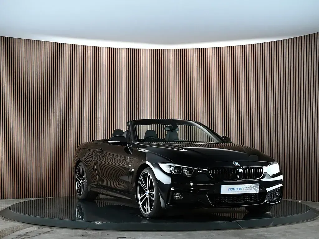 Used BMW 420 Cabriolet M Sport 2020 Black Cabriolet