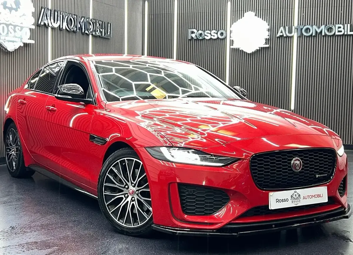 Used Jaguar XE R-Dynamic 180 HP (132 kW) 2019 Red Sedan