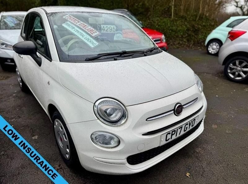 Used Fiat 500 Pop 69 HP (50 kW) 2017 White Hatchback