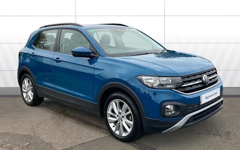 Used VW T-Cross SE 116 HP (85 kW) 2020 Blue SUV