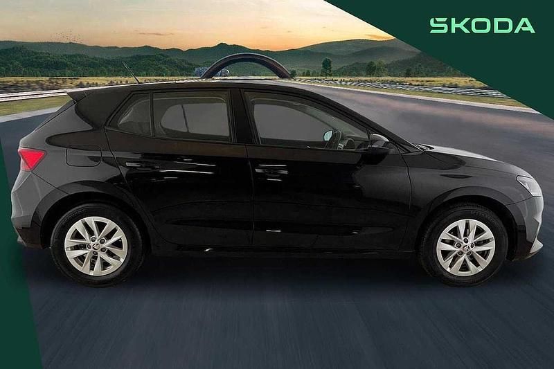 Used Skoda Fabia Comfort 80 HP (58 kW) 2023 Black Hatchback