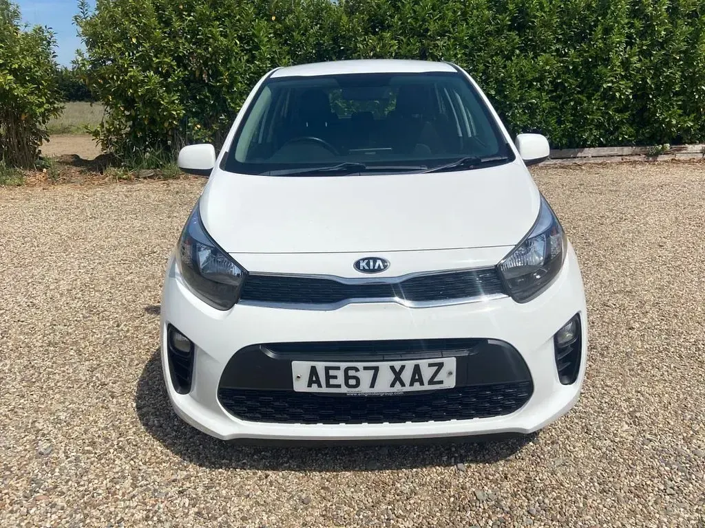 Used Kia Picanto 66 HP (48 kW) 2017 White Hatchback