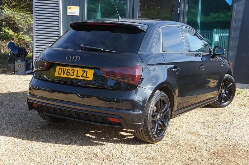 Used Audi A1 Sportback S-Line 105 HP (77 kW) 2013 Black Hatchback