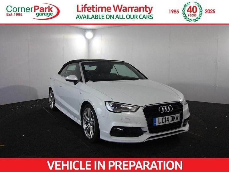 White Used 2014 Audi A3 Cabriolet S-Line Cabriolet | £9,999 (Good price) - Image 1/1