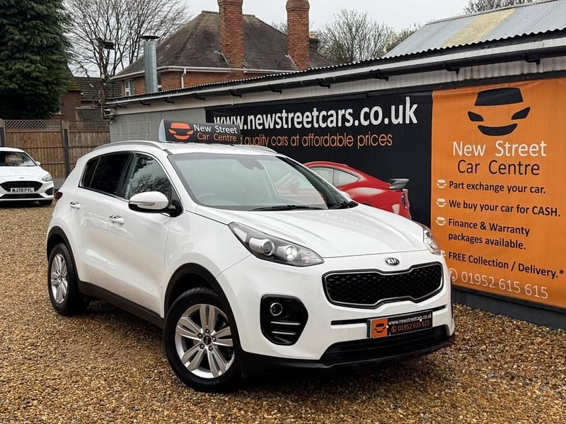 White Used 2018 Kia Sportage SUV | £8,984 (Good price) - Image 1/3