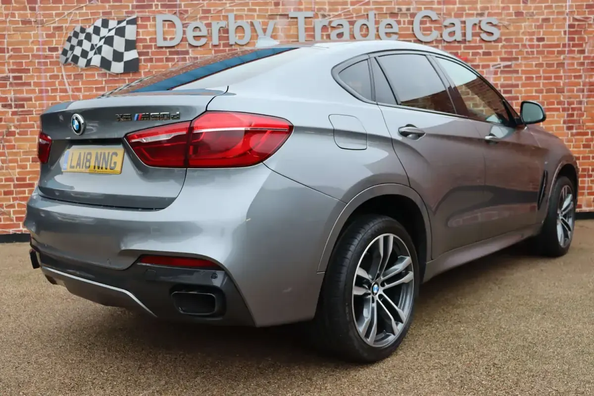 Used BMW X6 381 HP (280 kW) 2018 Grey SUV