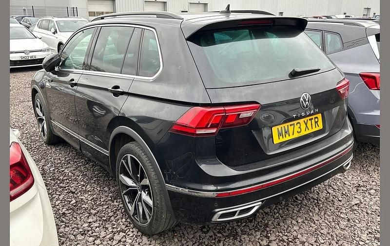 Used VW Tiguan R-line 150 HP (110 kW) 2023 Black SUV