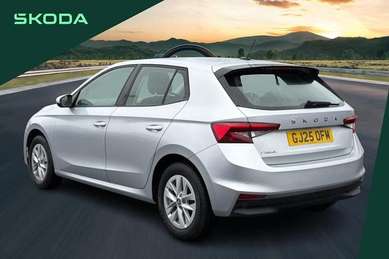 Used Skoda Fabia SE 94 HP (69 kW) 2025 Silver Hatchback