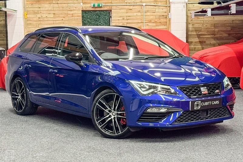 Blue Used 2018 Cupra Leon Estate | £17,495 (Fair price) - Image 1/4