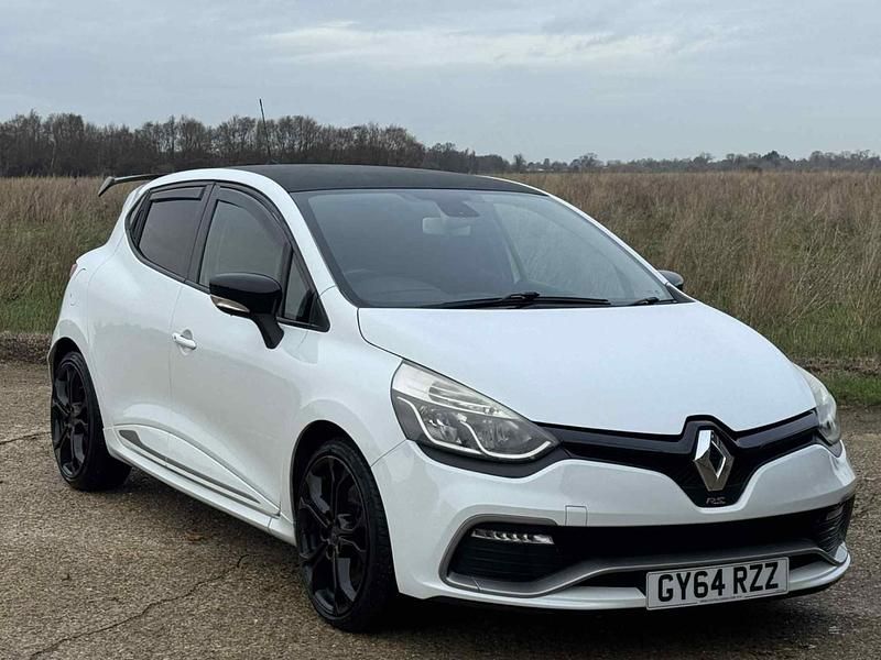 Used Renault Clio IV 2014 White Hatchback