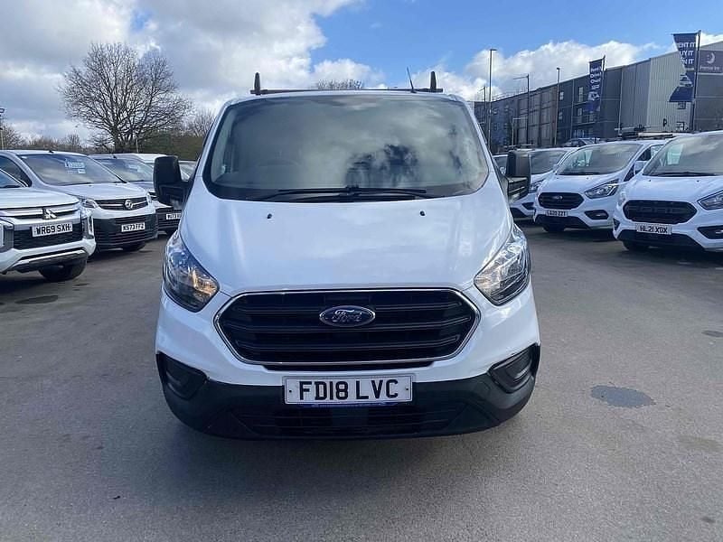 Used Ford Transit Custom 105 HP (77 kW) 2018 White Van