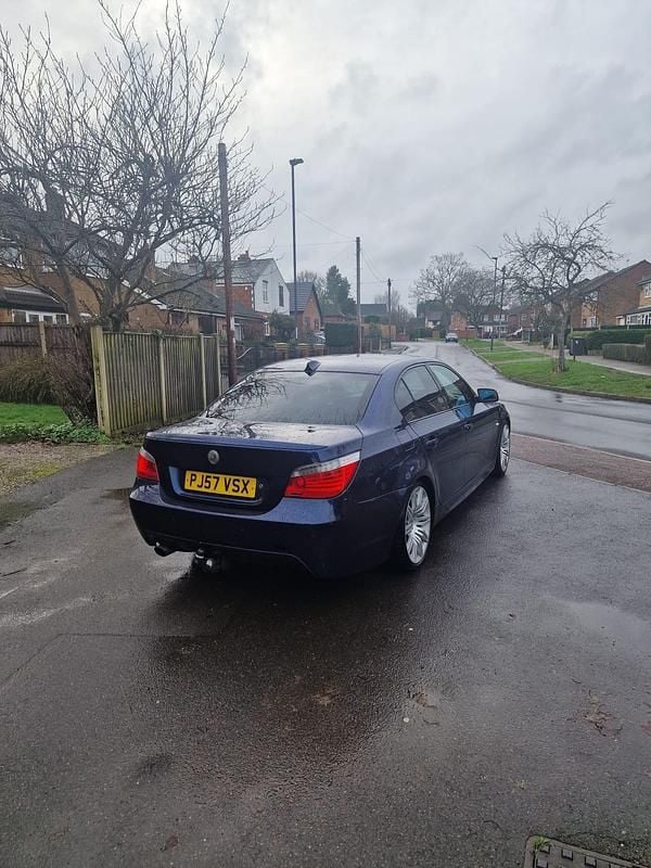 Used BMW 520 M Sport 2007 Blue Sedan