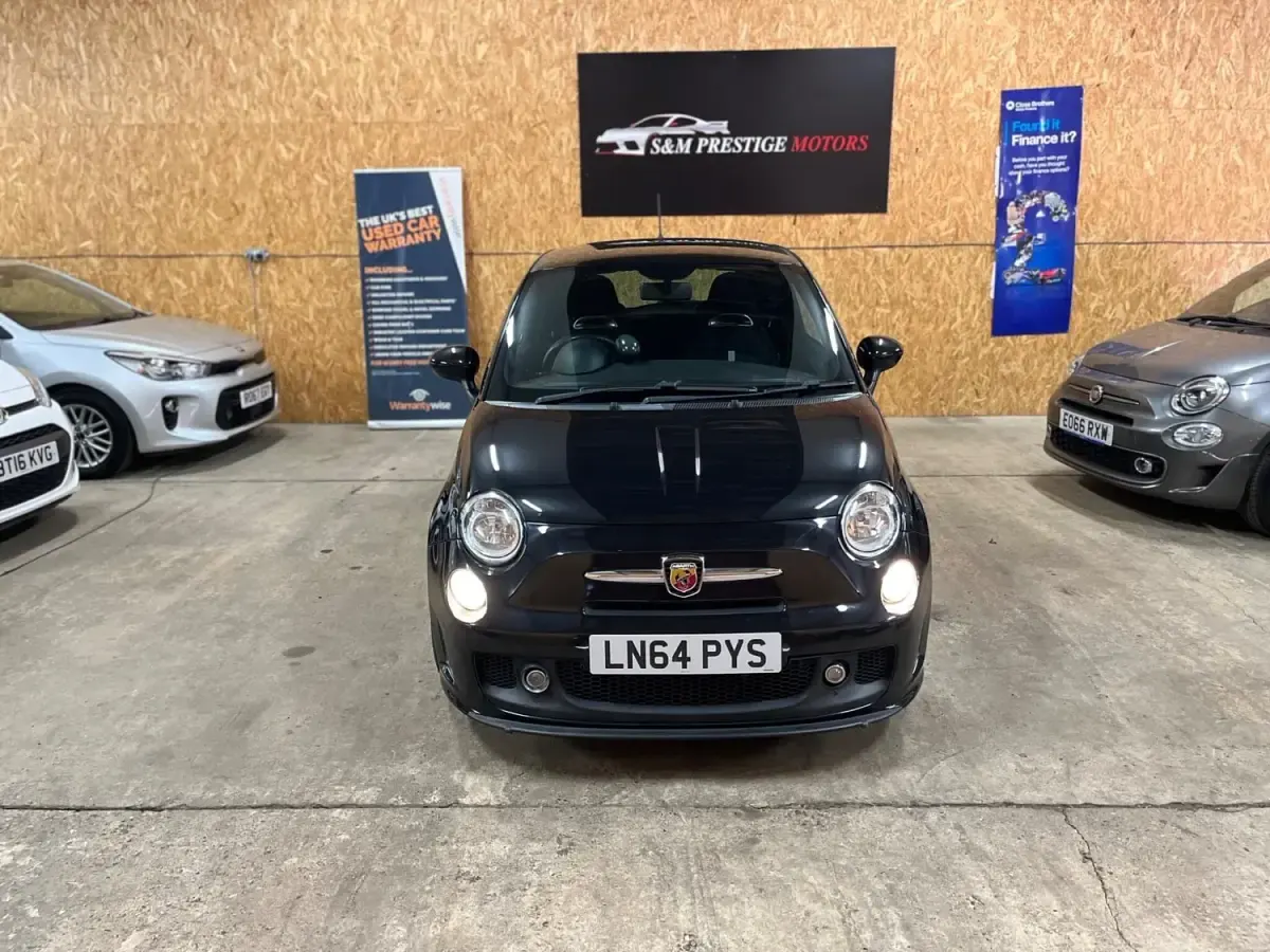 Used Abarth 500 140 HP (102 kW) 2014 Black Hatchback
