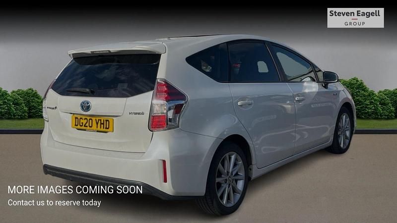 Used Toyota Prius+ 136 HP (100 kW) 2020 White MPV